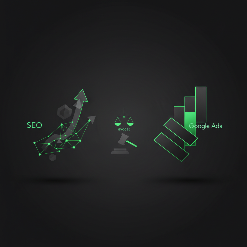 SEO vs Google Ads avocat : quel levier choisir ?